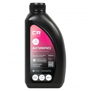 Антифриз фиолетовый -40C 1л/1.07кг VAG G12evo G11/G12/G12+/G12++/G13 флуоресцент L2018034 CARVILLE RACING