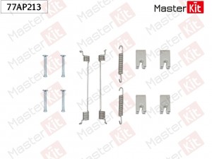 Ремкомплект FORD Transit Connect колодок тормозных задних MASTERKIT 77AP213 MASTER KIT