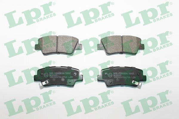 Колодки тормозные дисковые 05P1710 05P1710 LPR