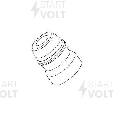 Наконечник катушки зажигания для а/м Nissan Almera N16 (00-) 1.5i/1.6i/1.8i (све STC 1414 START VOLT