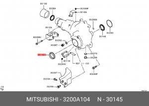 САЛЬНИК 3200A104 3200A104 MITSUBISHI