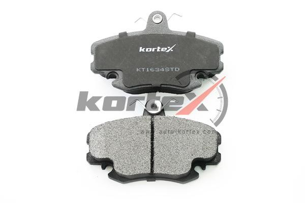 Колодки торм. RENAULT LOGAN 04- перед.к-т KT1634STD KT1634STD KORTEX