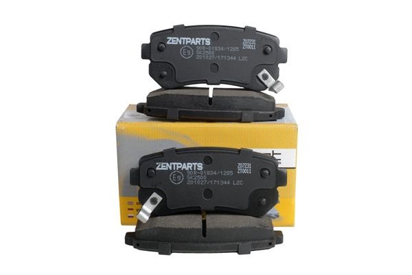 колодки дисковые задние Z07231 ZENTPARTS