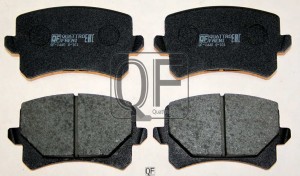 колодки дисковые! задние\ Audi A3/A4/A6/TT, VW Golf V, Skoda Oсtavia 03>/Superb, QF84000 QUATTRO FRENI