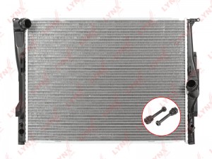 радиатор охлаждения паяный! AT\ BMW E81/E82/E87/E90 2.3-3.0i V24 05> RB-2069 LYNXAUTO