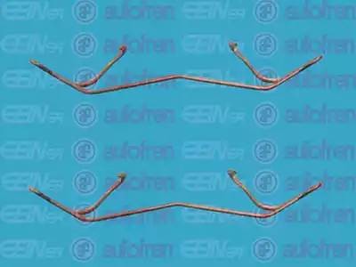 рем.к-кт торм. колодок перед.!\ Audi A3 04-12/A4 04-15/Q3/Q5 11>, VW Touran/Golf D42391A AUTOFREN SEINSA