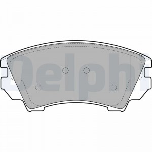 Колодки передние OPEL INSIGNIA LP2081 LP2081 DELPHI