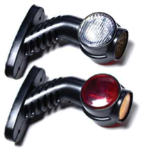 фонарь габаритный! левый, 12/24V, диод., универс., ФГ-30-01 ФГ-30-01 L-LED TEH AVTO SVET