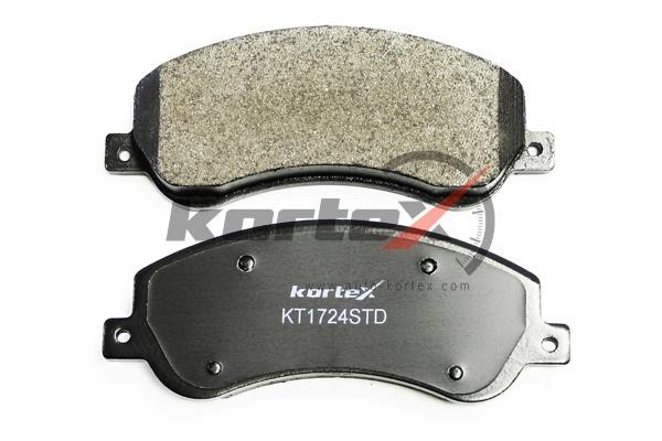 Колодки торм. FORD TRANSIT 06-VW AMAROK 10- перед.к-т KT1724STD KT1724STD KORTEX