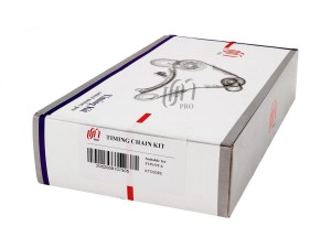 Комплект ГРМ Toyota 1KR-FE (цепь Z=124+натяжитель+башмак+успокоитель+2 звездочки KTC0085 UNITED MOTORS PRO