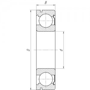 Подшипник 6-150212 первичного вала КПП 150212 GPZ