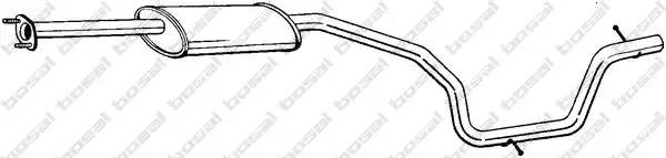 Глушитель FORD Galaxy,Mondeo (07-) передняя часть BOSAL 289-449 BOSAL