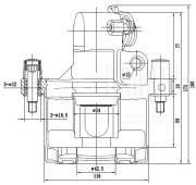 Суппорт торм. для а.м Renault Laguna II 01- зад. лев. d38мм CF 095111 CF095111 TRIALLI
