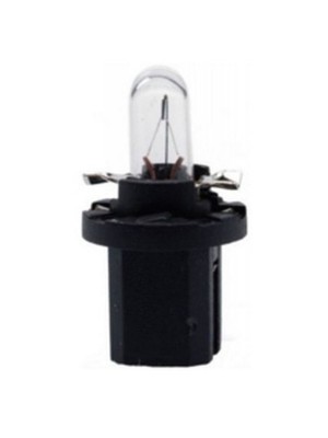 Лампа 12V 1.2W BAX8.5d/2 черный патрон Plastic Base NARVA 170353000 NARVA