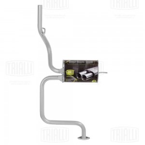 глушитель задняя часть! Daewoo Matiz 0.8 00> EMM 0502 TRIALLI