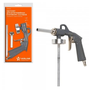 Пистолет для антигравия и антикорр. составов "AIRLINE" под Евробаллон с прямым с ATBU050 AIRLINE