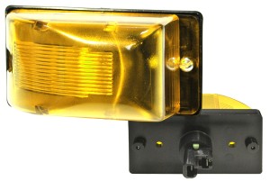 Указатель поварота жёлтый (Камаз, МАЗ, корпус пластик, мод.УП-56) AT16812 AT