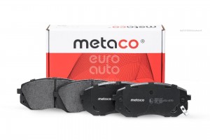 Колодки тормозные передние к-кт 3000017 3000017 METACO