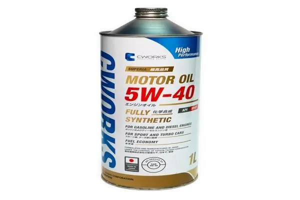 Масло моторное SUPERIA MOTOR OIL 5W-40 SP/CF 1L A13SR2001 A13SR2001 CWORKS