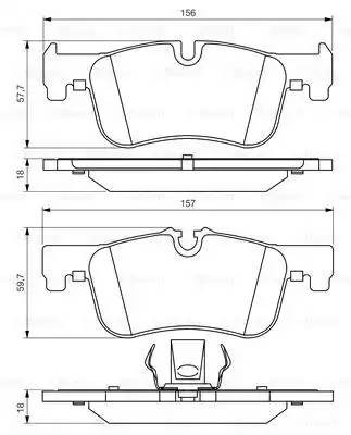 BMW 1-СЕРИЯ F20 (2011>) 0 986 494 561 BOSCH