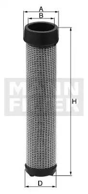 Фильтр воздушный CF 18 211 MANN FILTER
