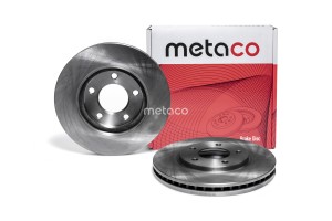 Диск тормозной передний вентилируемый 3050125 3050125 METACO