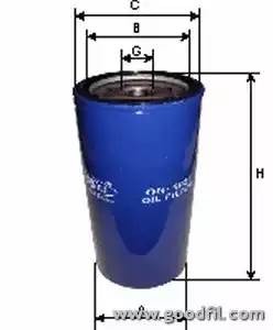 Фильтр масляный OG1033 OG 1033 GOODWILL