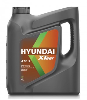 HYUNDAI XTEER ATF III HP 4Л GM DEXRON II, IID, IIE, IIIG, IIIH Ford Mercon SYNTH 1041009 HYUNDAI XTEER