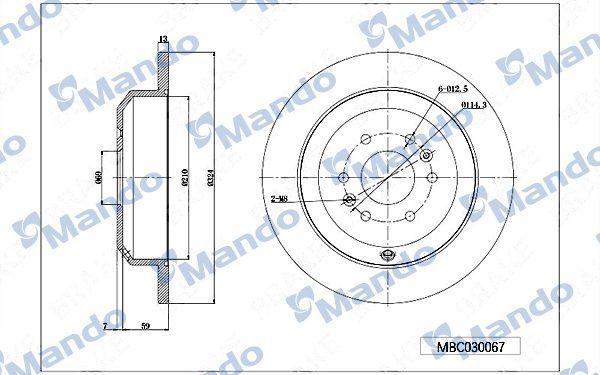 SPORTAGE (2016>) MBC030068 MANDO