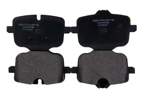 колодки дисковые задние! BMW F10/F11 3.5i/5.0i/3.5d 10> Z07636 ZENTPARTS
