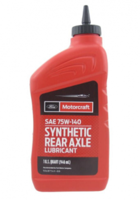 Масло трансмиссионное FORD MOTORCRAFT Synthetic Rear Axle 75W140 - 0,946 литра X XY75W140QL MOTORCRAFT