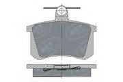 Колодки тормозные дисковые задние SP145 SCT