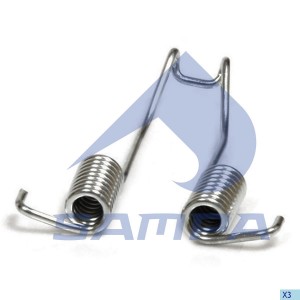 Пружина BPW полуприцепа колодок стяжная (124х19.3.6) SAMPA 070.111 SAMPA