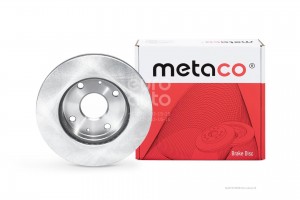 Диск тормозной передний вентилируемый 3050256 METACO