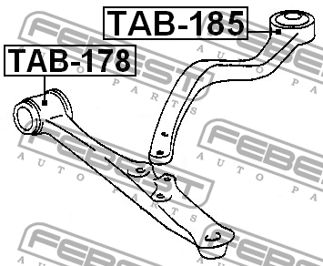 Сайлентблок TAB-185 TAB-185 FEBEST