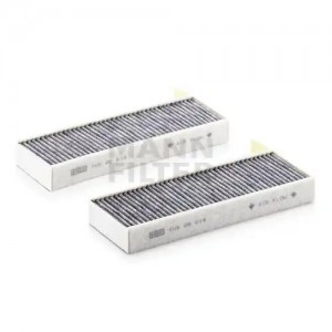 Фильтр воздушный салона PEUGEOT 308 (13-) угольный (2шт.) MANN CUK260142 MANN FILTER