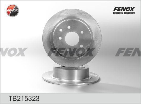 Диск тормозной Nissan Juke 10-, Qashqai 07-  2шт TB215323 FENOX