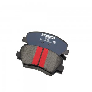 Торм. колодки дисковые передн. PLUS Hyundai Solaris II 17- Kia Rio IV 17- !с отв M2625349P MARSHALL