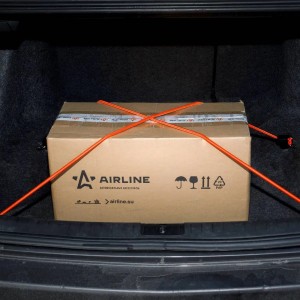 Жгут крепления груза эластичный 1.2мх8мм (2шт.) AIRLINE AS-R-13 AIRLINE