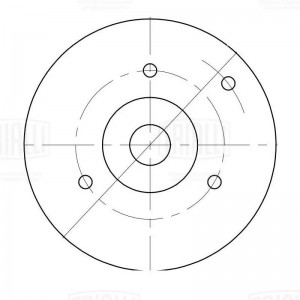 Ролик привод. ремня Mercedes E (W210) (95-) 2.3i/2.8i/3.2i/5.0i (только ролик на CM 5345 TRIALLI