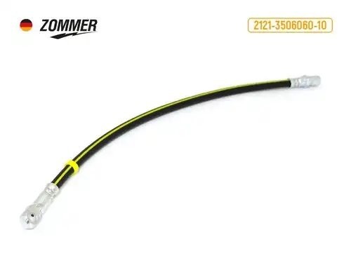 Шланг тормозной передний ВАЗ 2121 (верхний) L=500 мм 2121-3506060-10 ZOMMER