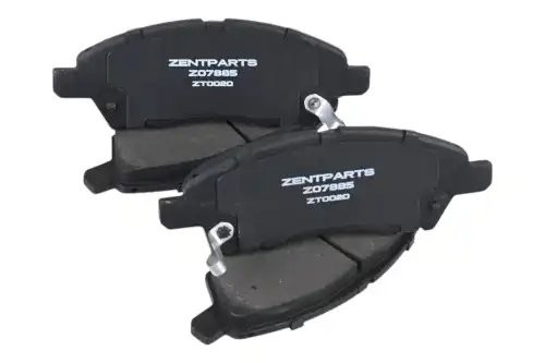 колодки тор. диск. перед. с антиск. пл.! (P56070)\ Nissan Micra 3 K12 02> Z07885 ZENTPARTS