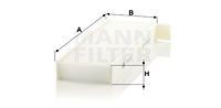 Фильтр воздушный салона PEUGEOT Partner (08-),3008 CITROEN Berlingo (08-),C4 (2ш CU29003-2 MANN FILTER