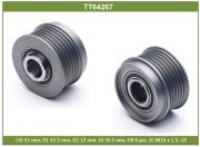 Шкив генератора TESLA TECHNICS TT64267 TESLA TECHNICS