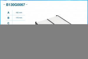 Фильтр воздушный B130G0067 B130G0067 CWORKS