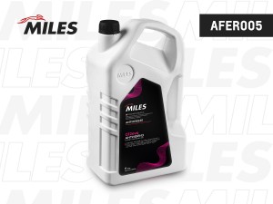 Антифриз готовый G12 evo (розовый, лобридная технология PSi-OAT ) 5 кг.  AFER005 AFER005 MILES