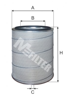 фильтр воздушный !335x195x461 \ HYUNDAI A889 MFILTER AUTOMOTIVE FILTERS