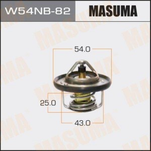 термостат!\ Nissan Qashqai 1.6/2.0 07> W54NB-82 MASUMA