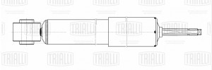 Амортизатор Toyota Land Cruiser Prado 120 (02-) 2.7i задн. (AG 19519) AG 19519 TRIALLI