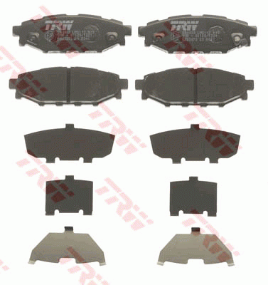 Колодки задние SUBARU FORESTER, IMPREZA, LEGACY, OUTBACK GDB3373 GDB3373 TRW